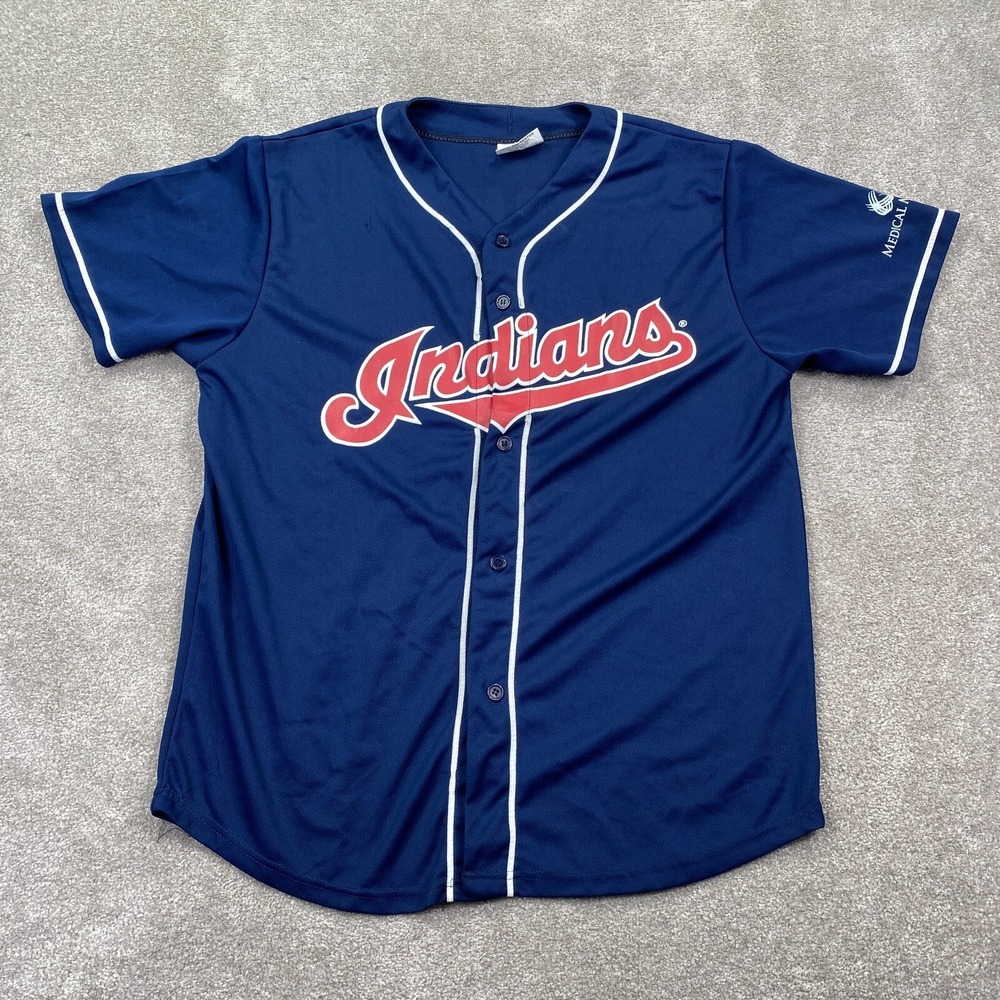 Cleveland Indians Alomar MLB Jersey Match Up Promotions Medical Mutual Size XL